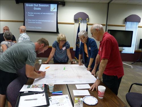 Mapping break out session [Click here to view full size picture]