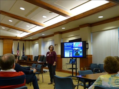 MDOT Non-Motorized Initiative  Amy Lipset, MDOT  [Click here to view full size picture]