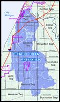 Hickory Creek Watershed [Click here to view full size picture]